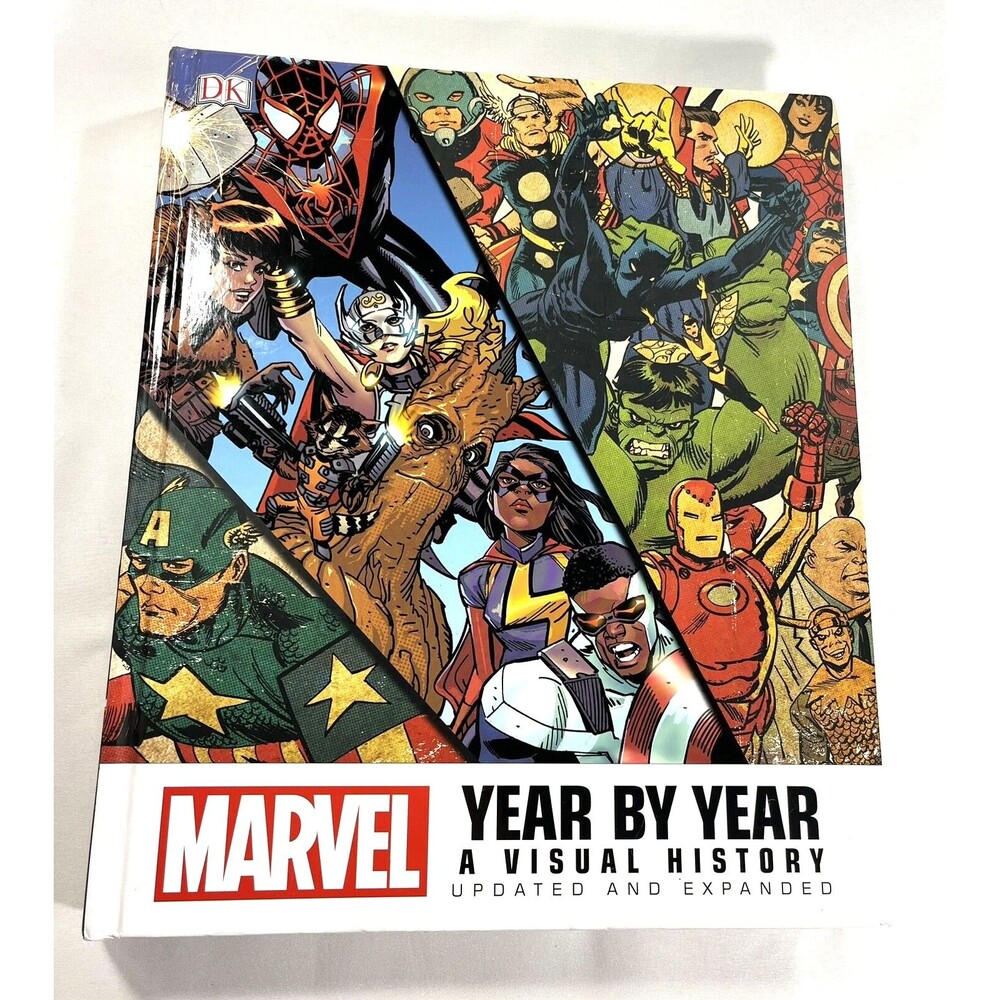 Marvel Year by Year A Visual History Updated and Expanded 2017 Hardback